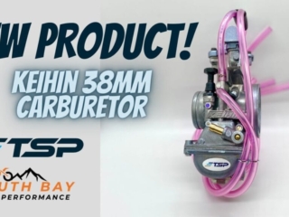 Keihin 38mm Air Stryker Short Body Carburetor with TSP Jet Kit